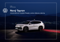 Volkswagen Tayron - cenik CZ 01-2025
